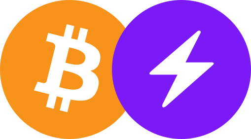 Bitcoin Lightning Network logo